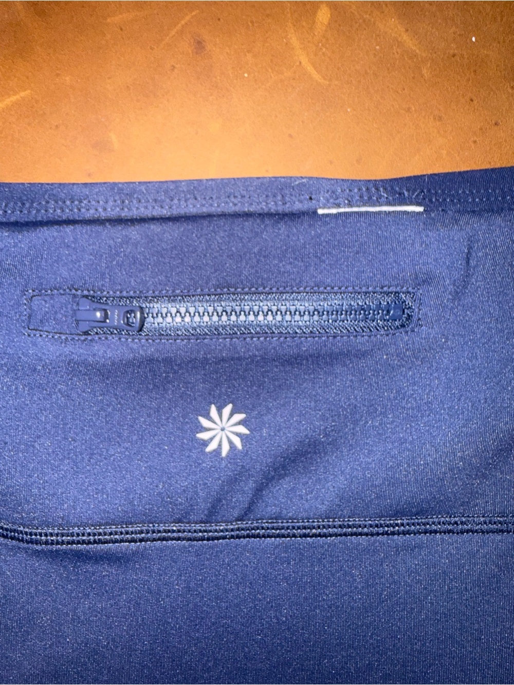 Athleta Navy Blue Swim Skirt , size xl - Picture 4 of 6